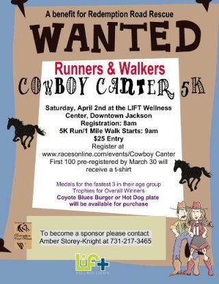 cowboy canter 2016 poster