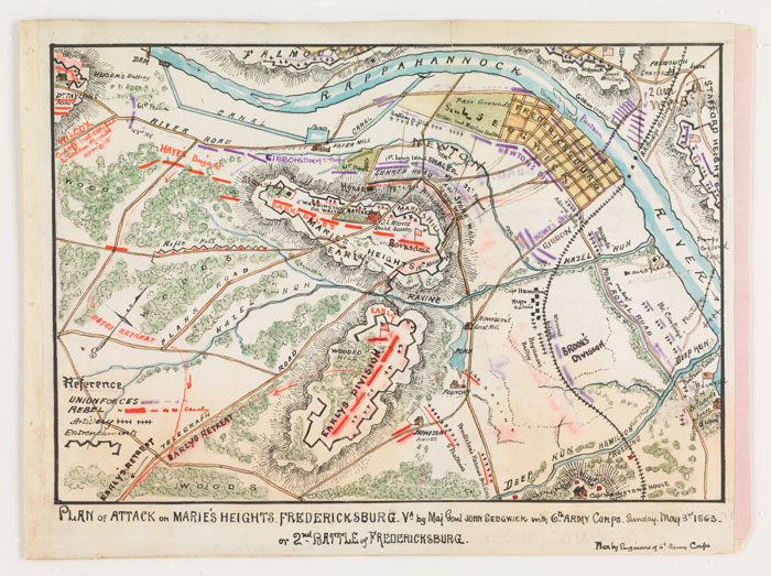 Fredericksburg Map